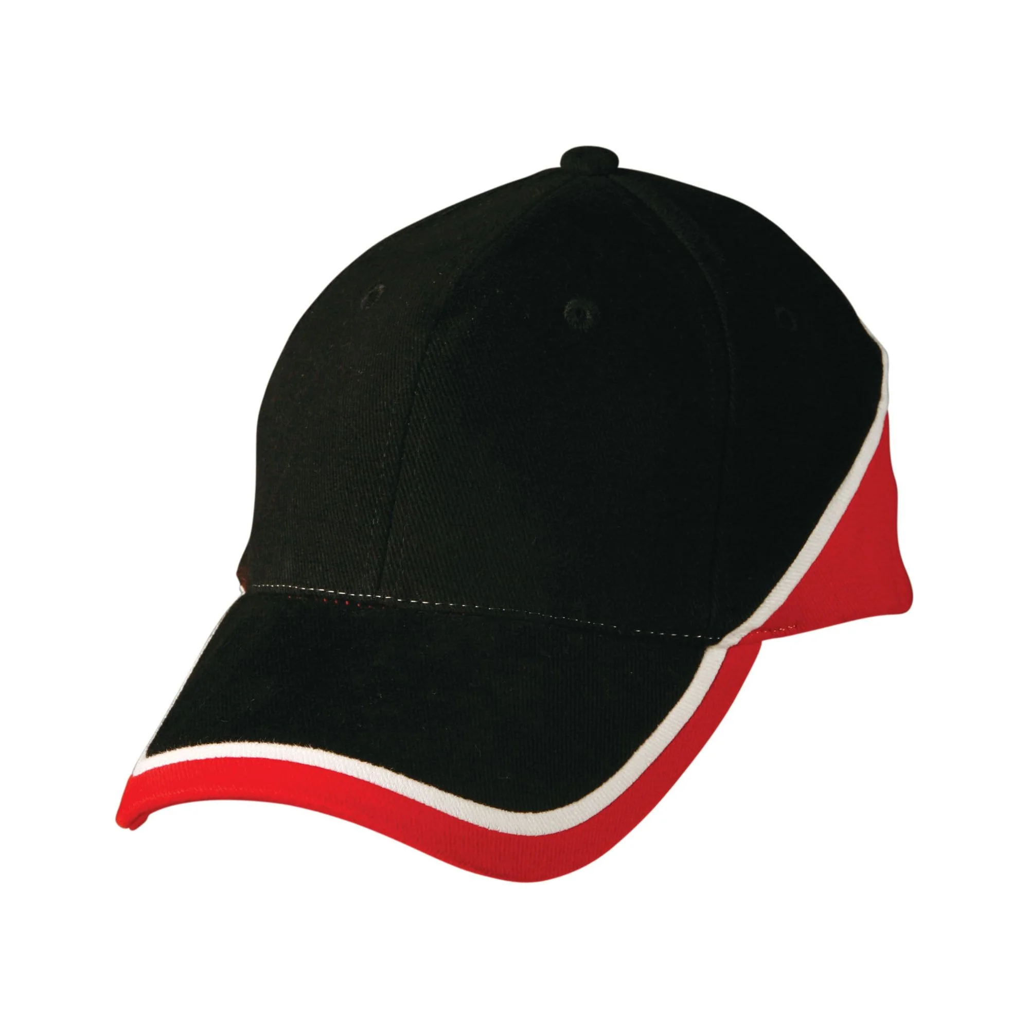 Tri-Colour Baseball Cap - Pack of 25 (CH38) - Image 10