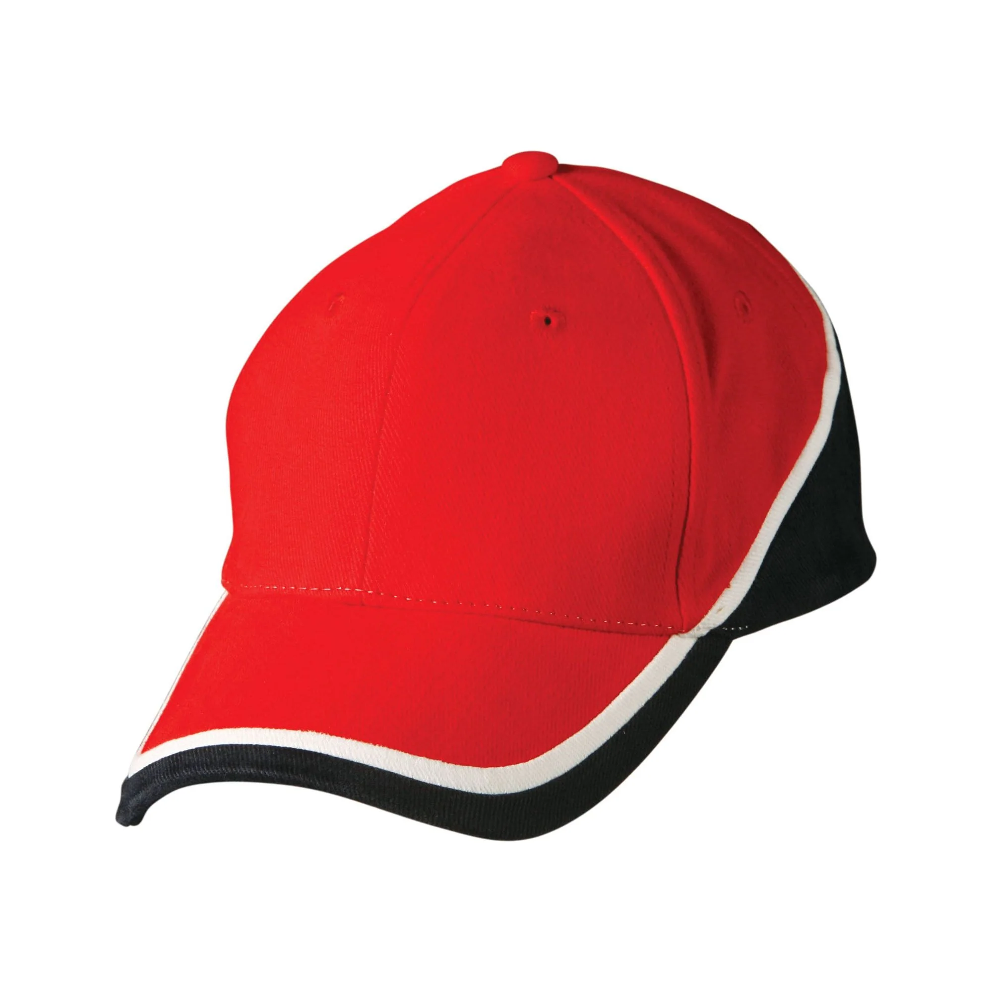 Tri-Colour Baseball Cap - Pack of 25 (CH38) - Image 12