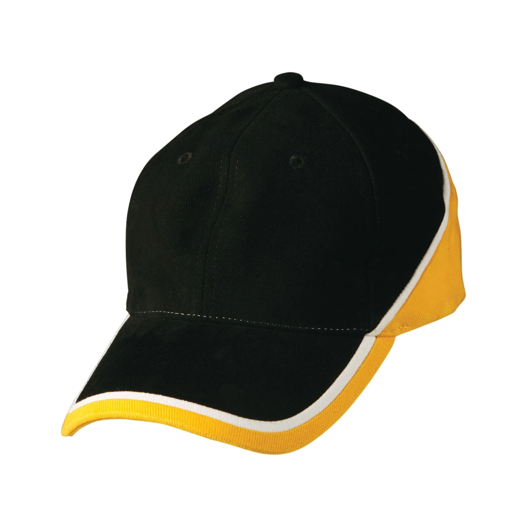 Tri-Colour Baseball Cap - Pack of 25 (CH38) - Image 2