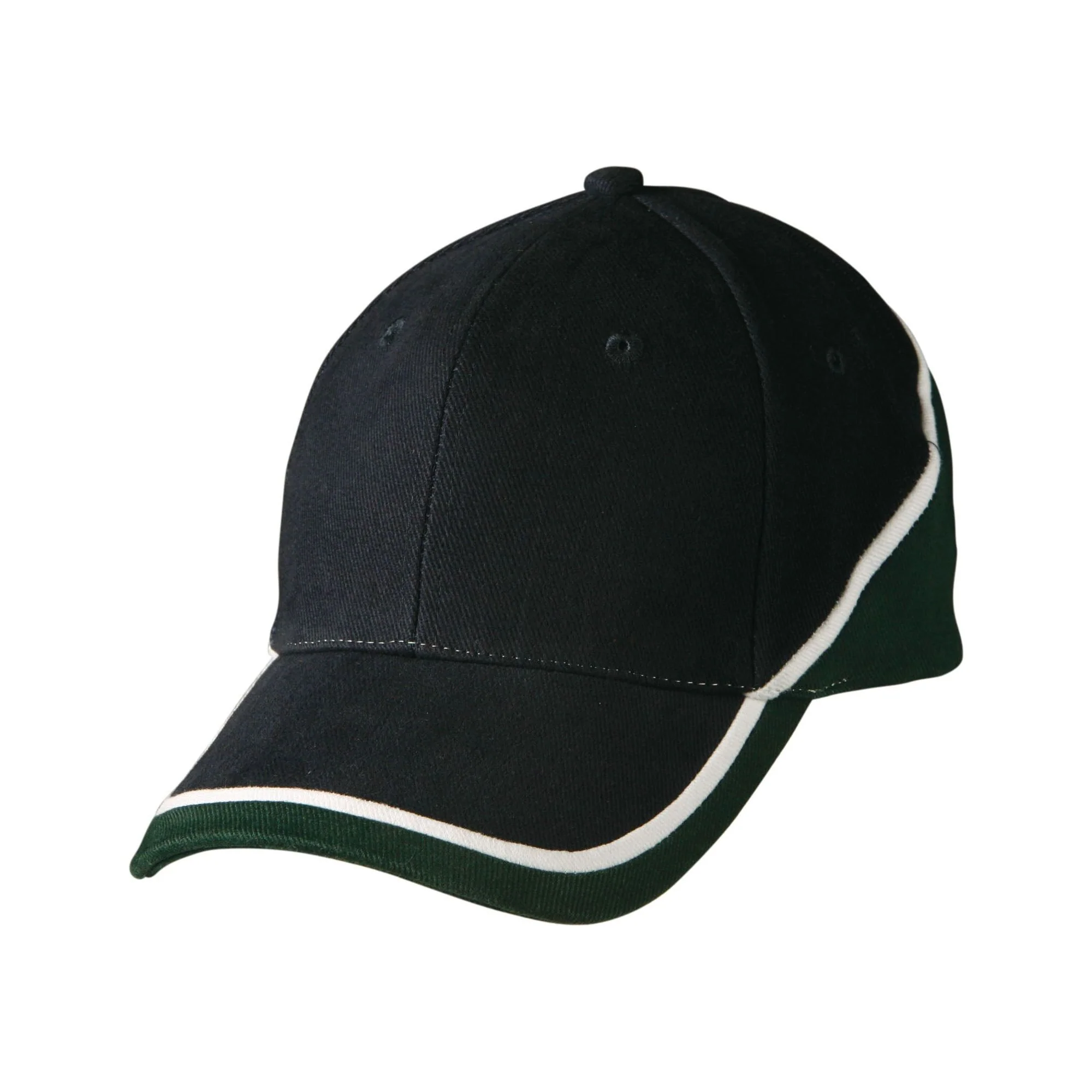 Tri-Colour Baseball Cap - Pack of 25 (CH38) - Image 8