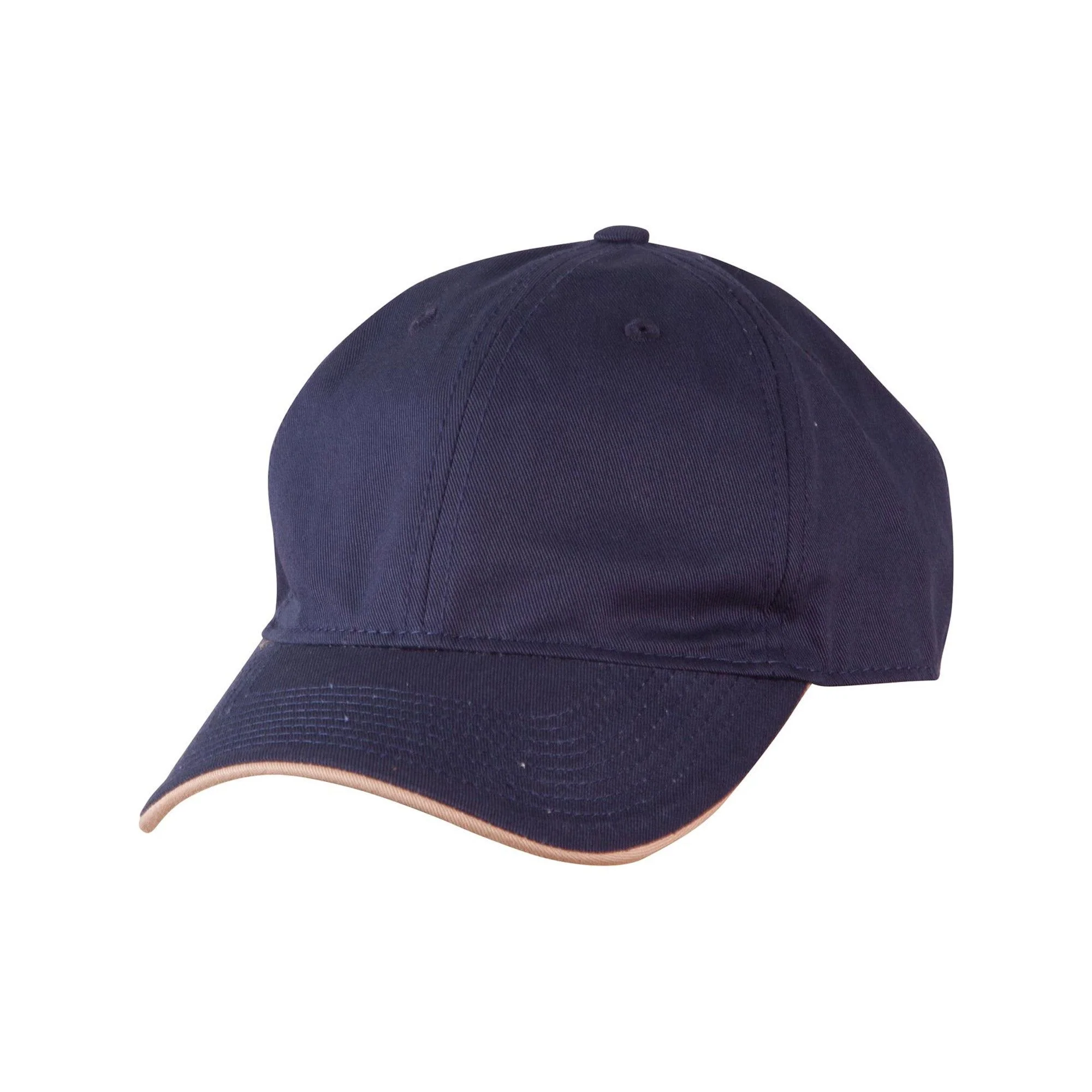 Underpeak Contrast Colour Cap - Pack of 25 (CH51) - Image 2