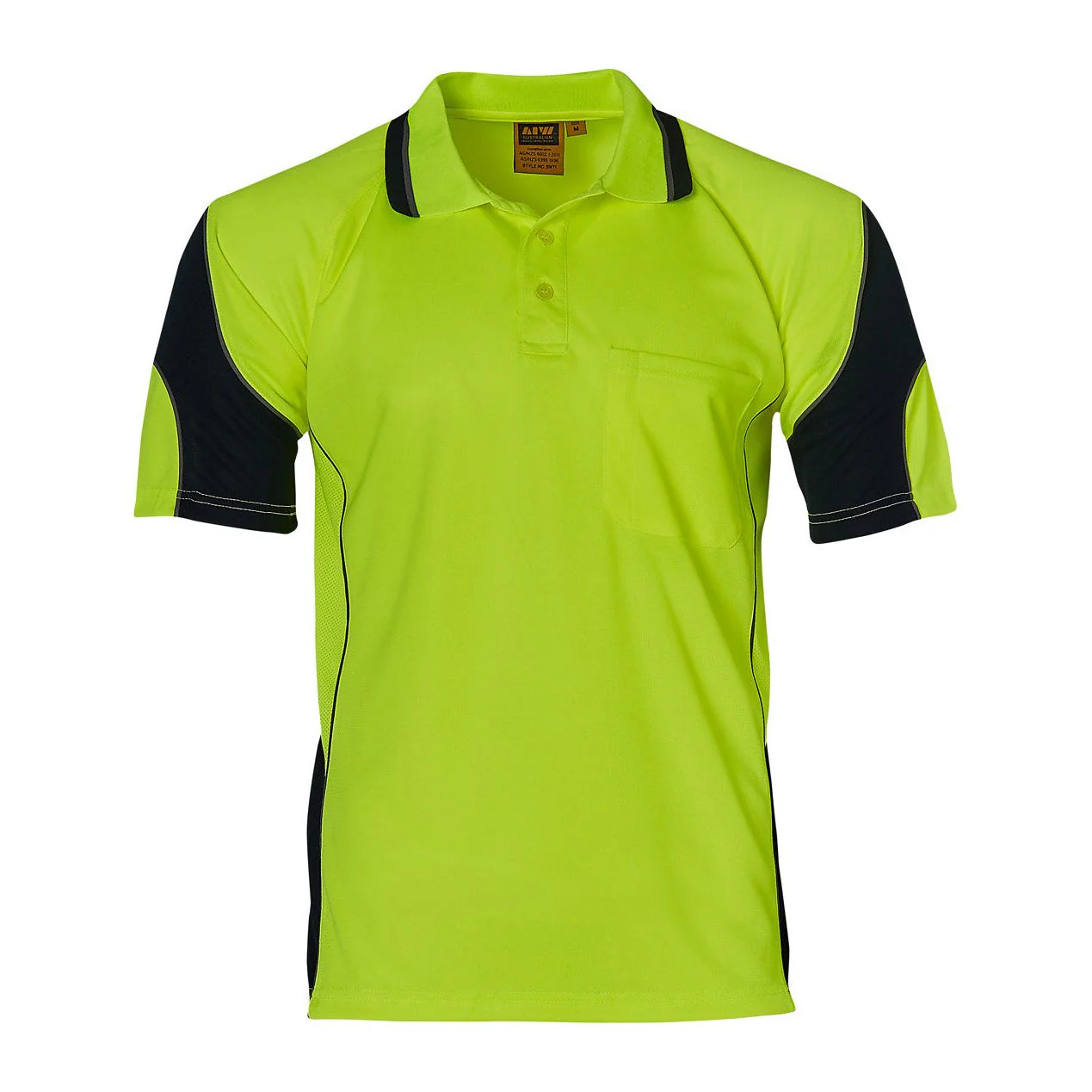 Winning Spirit Alliance Short Sleeve Safety Polo (SW71) - Image 2