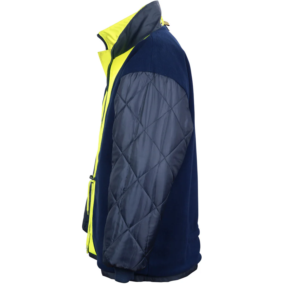 Winning Spirit Hi-Vis Long Line Jacket Polar With Fleece Linning (SW50) - Image 11