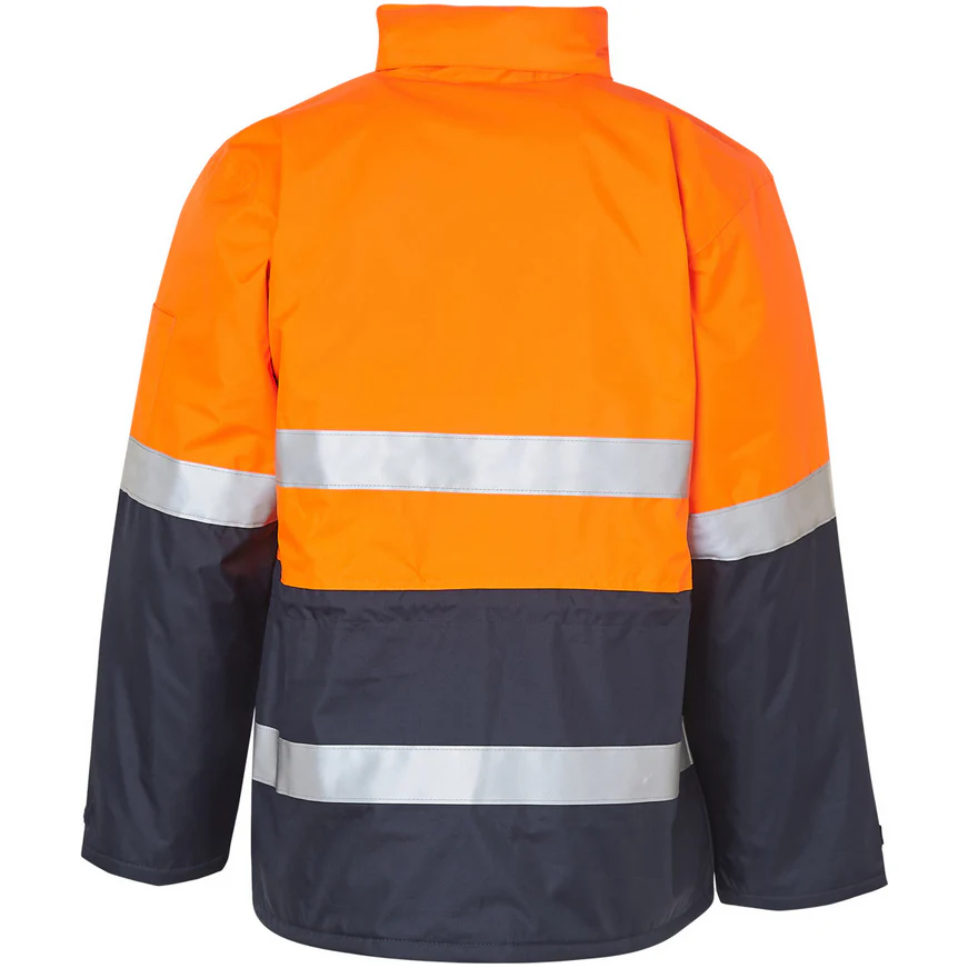 Winning Spirit Hi-Vis Long Line Jacket Polar With Fleece Linning (SW50) - Image 2