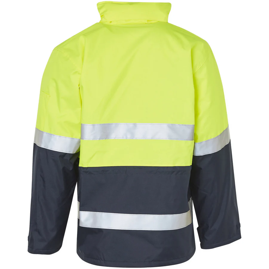 Winning Spirit Hi-Vis Long Line Jacket Polar With Fleece Linning (SW50) - Image 8