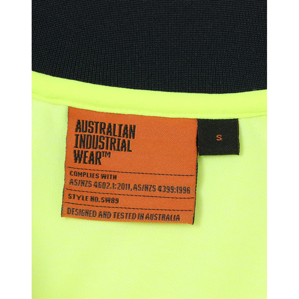 Winning Spirit Hi-Vis Sustainable Cool-Breeze Safety Polo (SW89) - Image 12