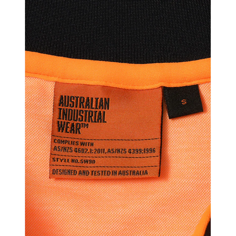 Winning Spirit Hi-Vis Sustainable Cool-Breeze Safety Polo (SW90) - Image 4
