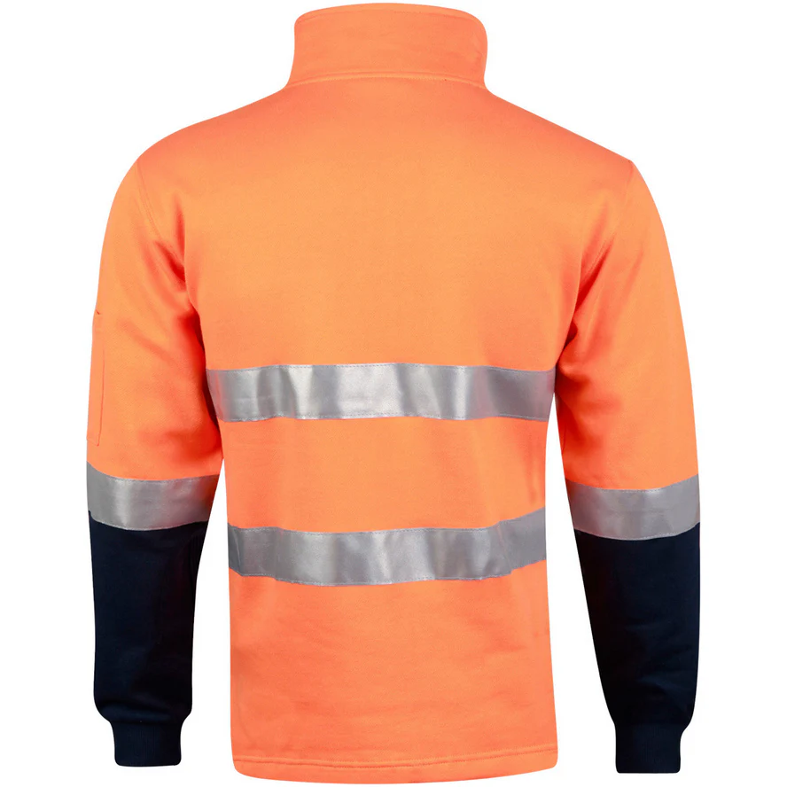 Winning Spirit Hi-Vis Two Tone Fleece Sweat (SW48) - Image 2