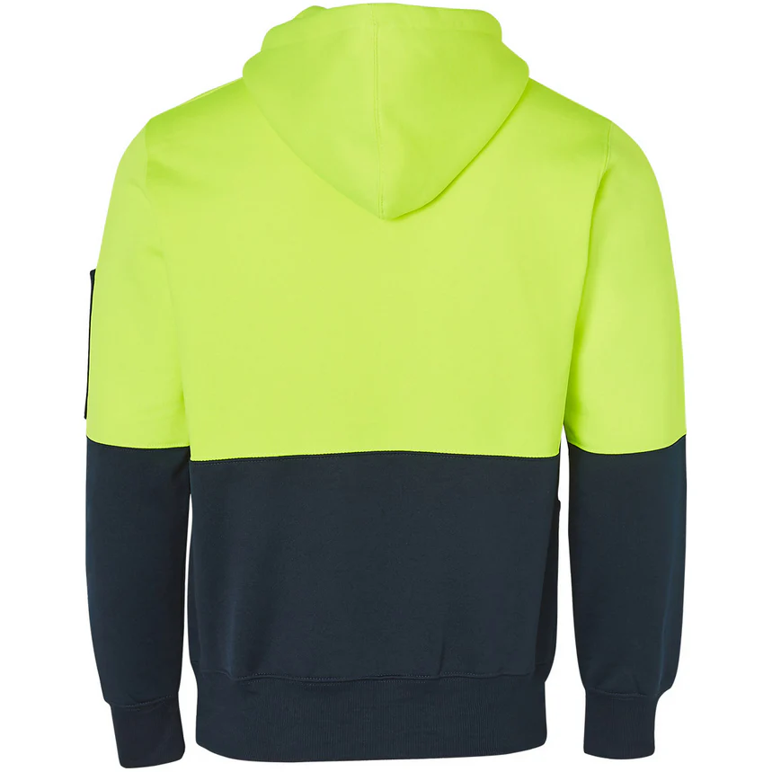 Winning Spirit Hi-Vis Two Tone Fleecy Hoodie Unisex (SW38) - Image 4