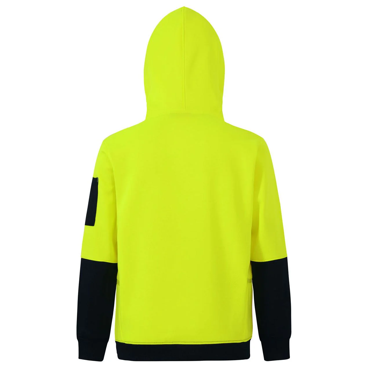 Winning Spirit Hi-Vis Two Tone Water Resistant Fleece Hoodie (SW91) - Image 4