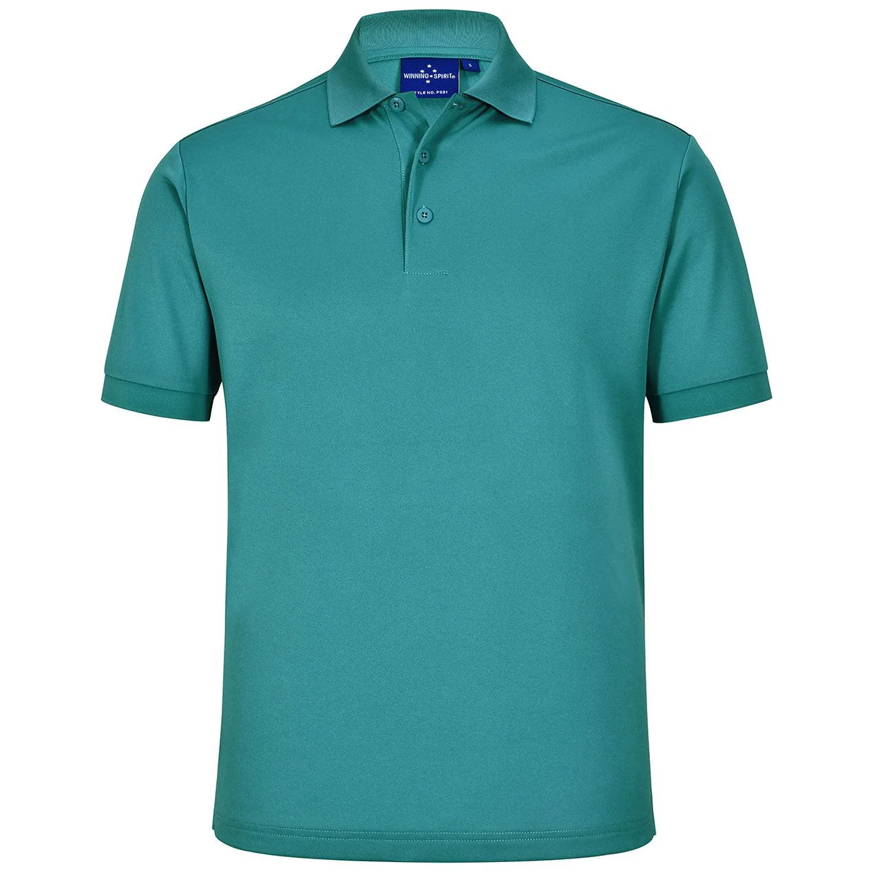 Winning Spirit Mens Sustainable Poly/Cotton Corporate Short Sleeve Polo (PS91) - Image 9