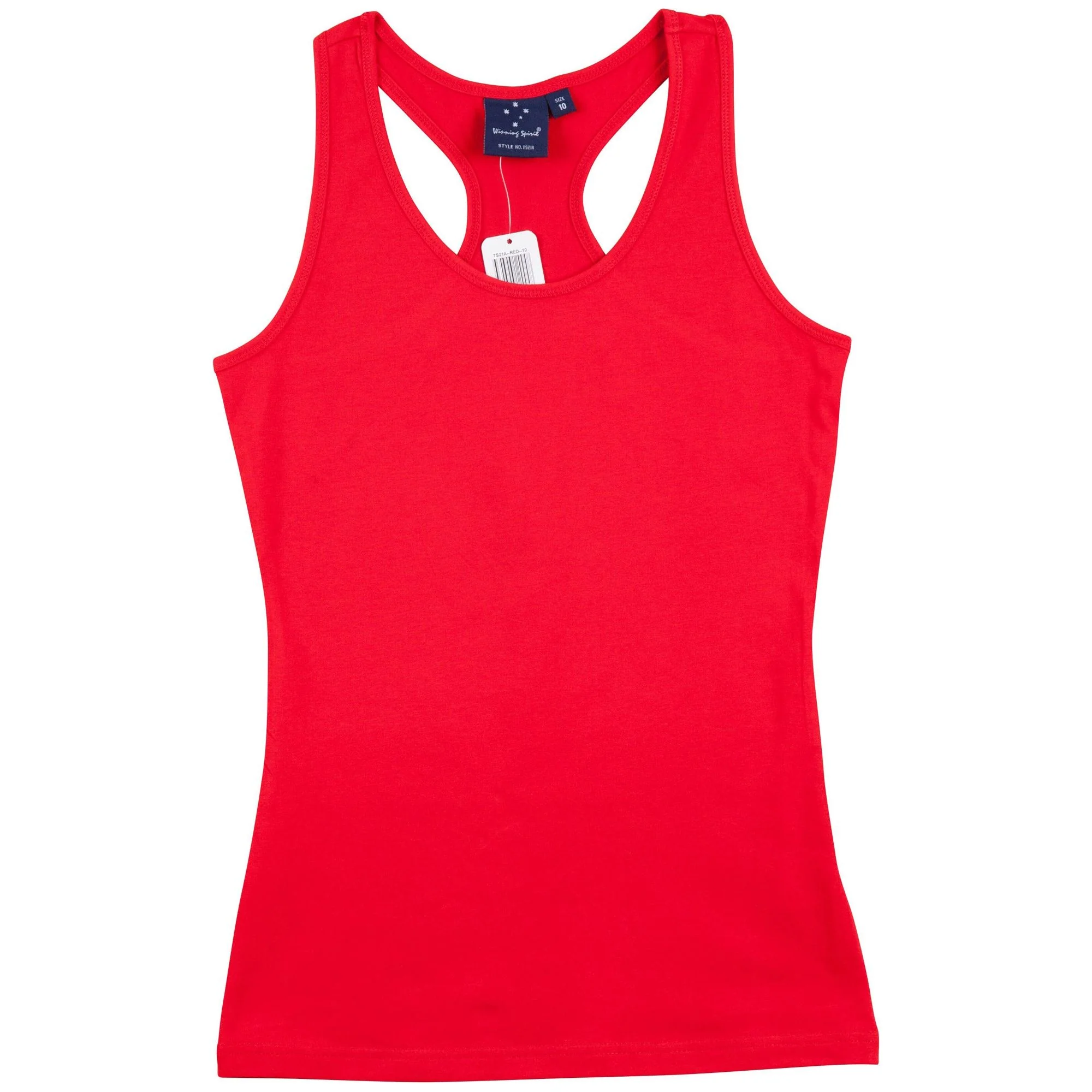 Winning Spirit Stretch Raceback Singlet Ladies' (TS21A) - Image 3