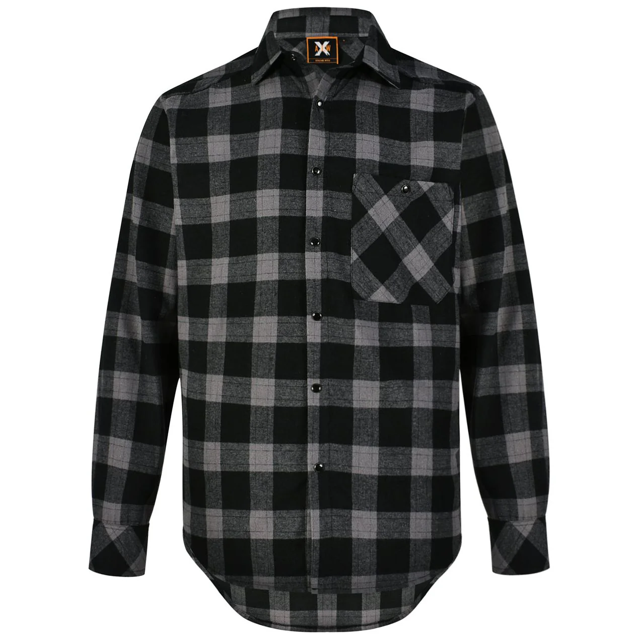 Winning Spirit Unisex Classic Flannel Plaid LS Shirt (WT11)