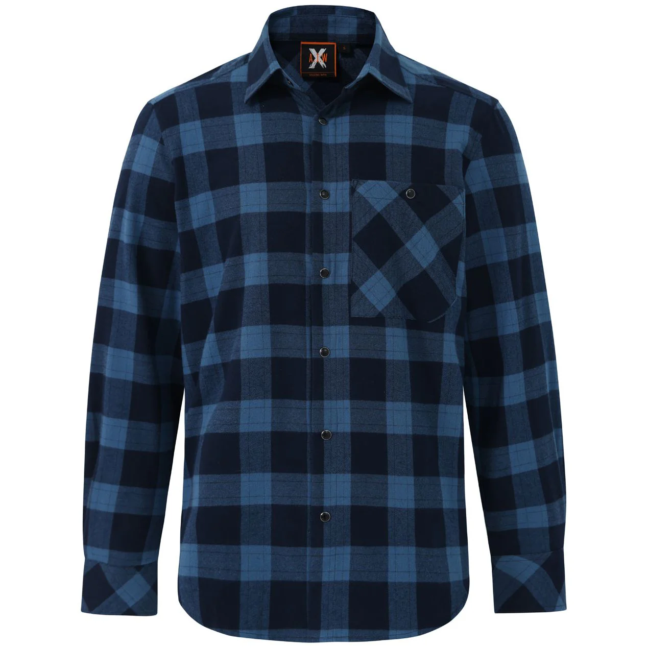 Winning Spirit Unisex Classic Flannel Plaid LS Shirt (WT11) - Image 11