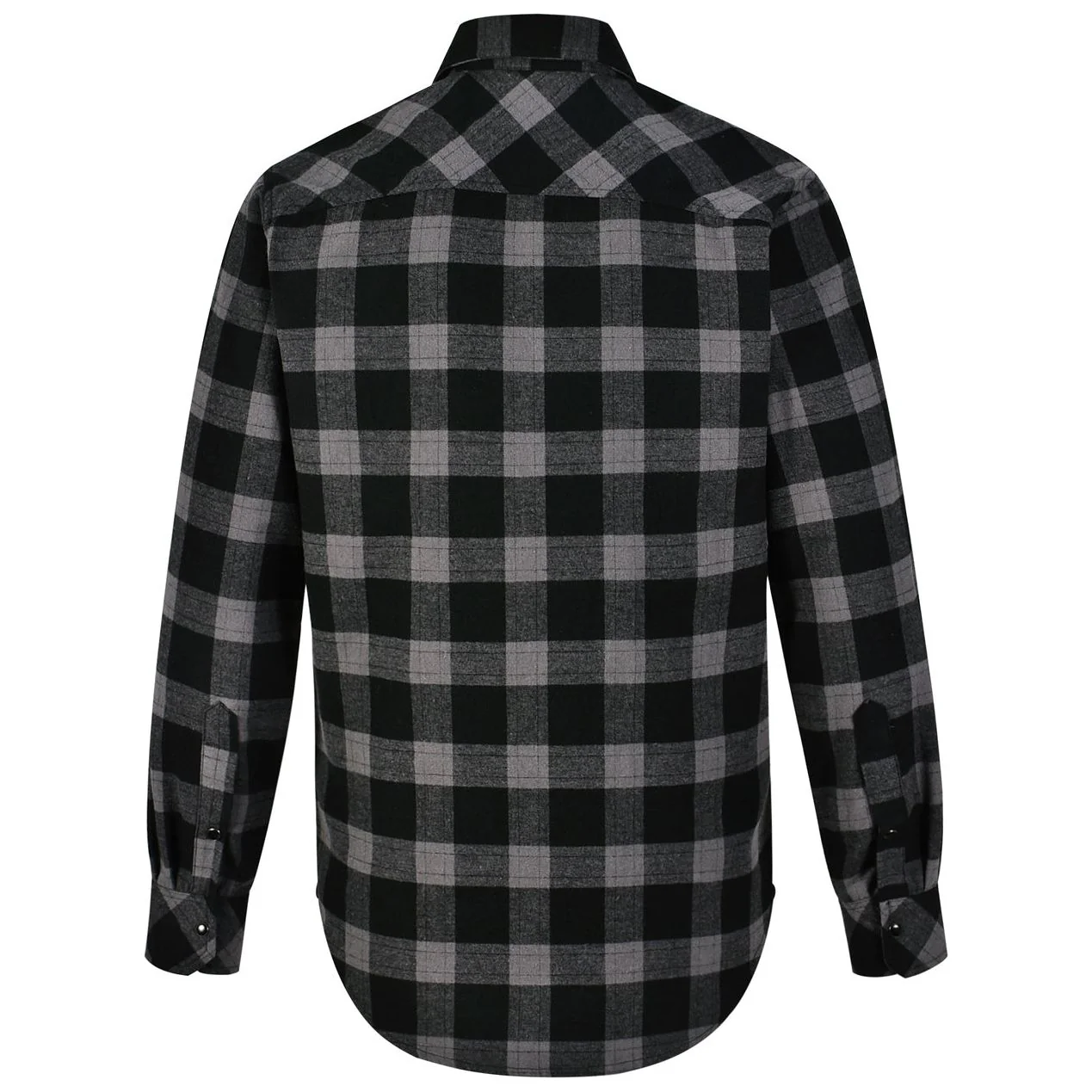 Winning Spirit Unisex Classic Flannel Plaid LS Shirt (WT11) - Image 2
