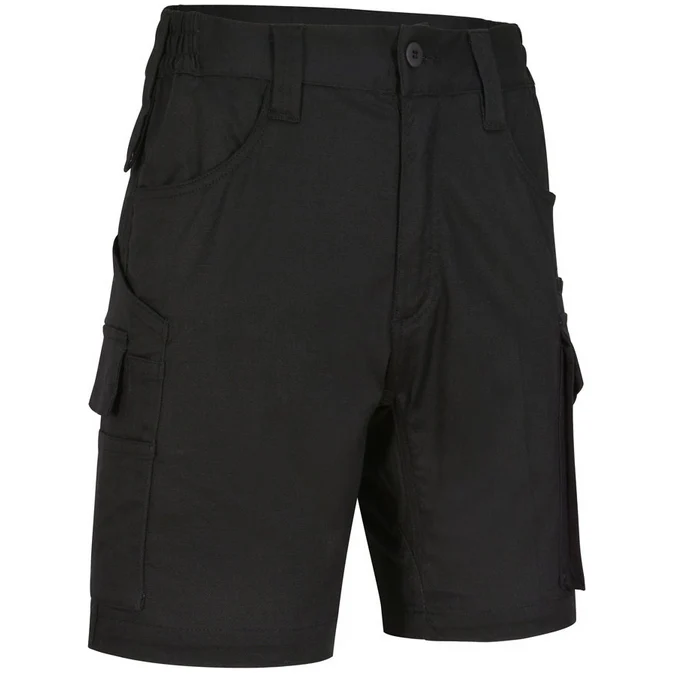 Winning Spirit Unisex Cotton Stretch Rip-Stop Work Shorts (WP27) - Image 3