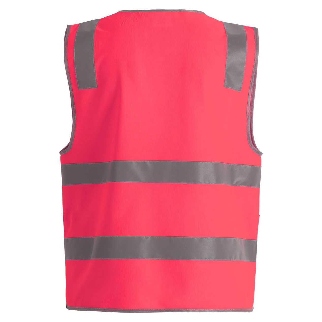 Winning Spirit Unisex Hi-Vis Safety Vest with ID & Utility Pockets (SW04) - Image 4