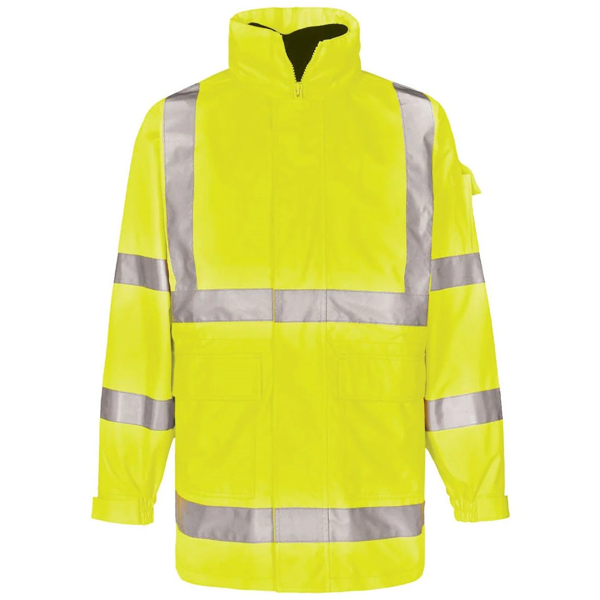 Winning Spirit VIC Rail Hi Vis Safety Jacket - Unisex (SW75) - Image 3