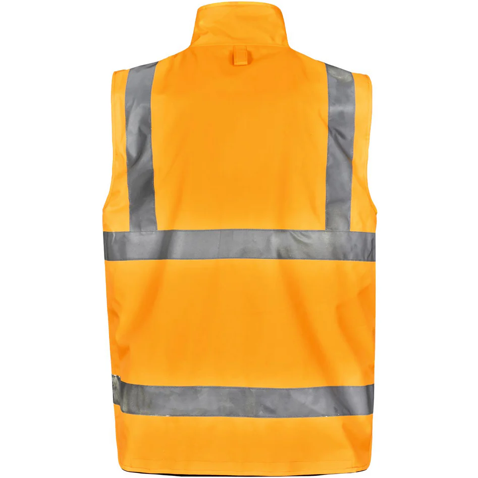 Winning Spirit VIC Rail Hi Vis Reversible Safety Vest - Unisex (SW76) - Image 2