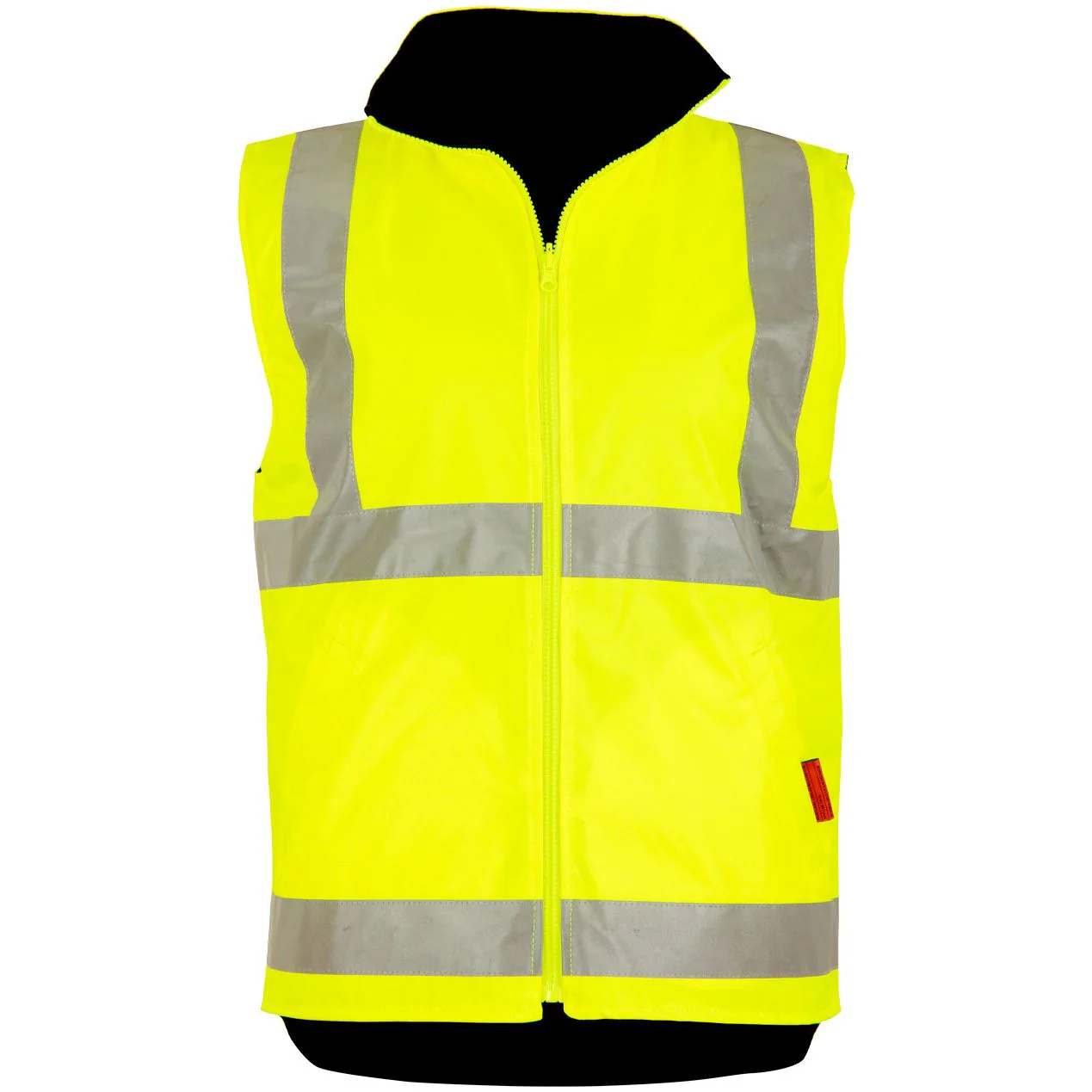 Winning Spirit VIC Rail Hi Vis Reversible Safety Vest - Unisex (SW76) - Image 3