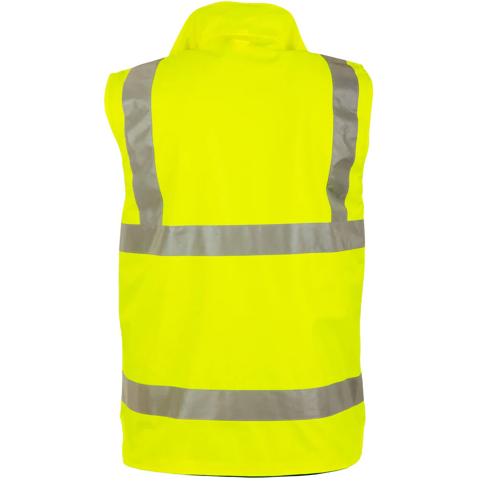 Winning Spirit VIC Rail Hi Vis Reversible Safety Vest - Unisex (SW76) - Image 4