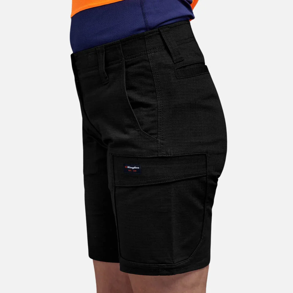 KingGee Women's Workcool Pro Stretch Shorts (K47008) - Image 2