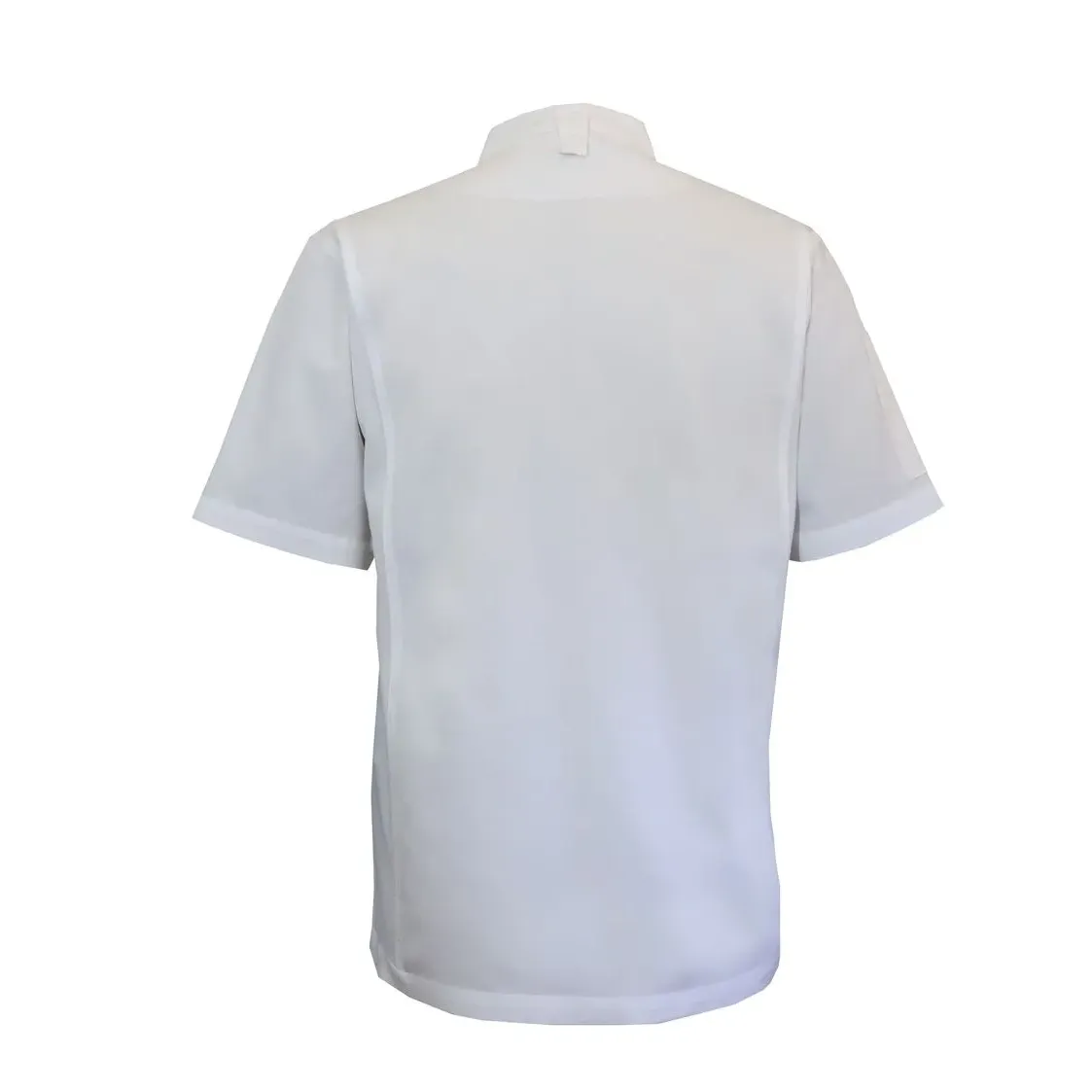 Workcraft Chefscraft Lightweight Slimmer Fit Front Zip Closure Chefs Jacket (CJ054) - Image 3
