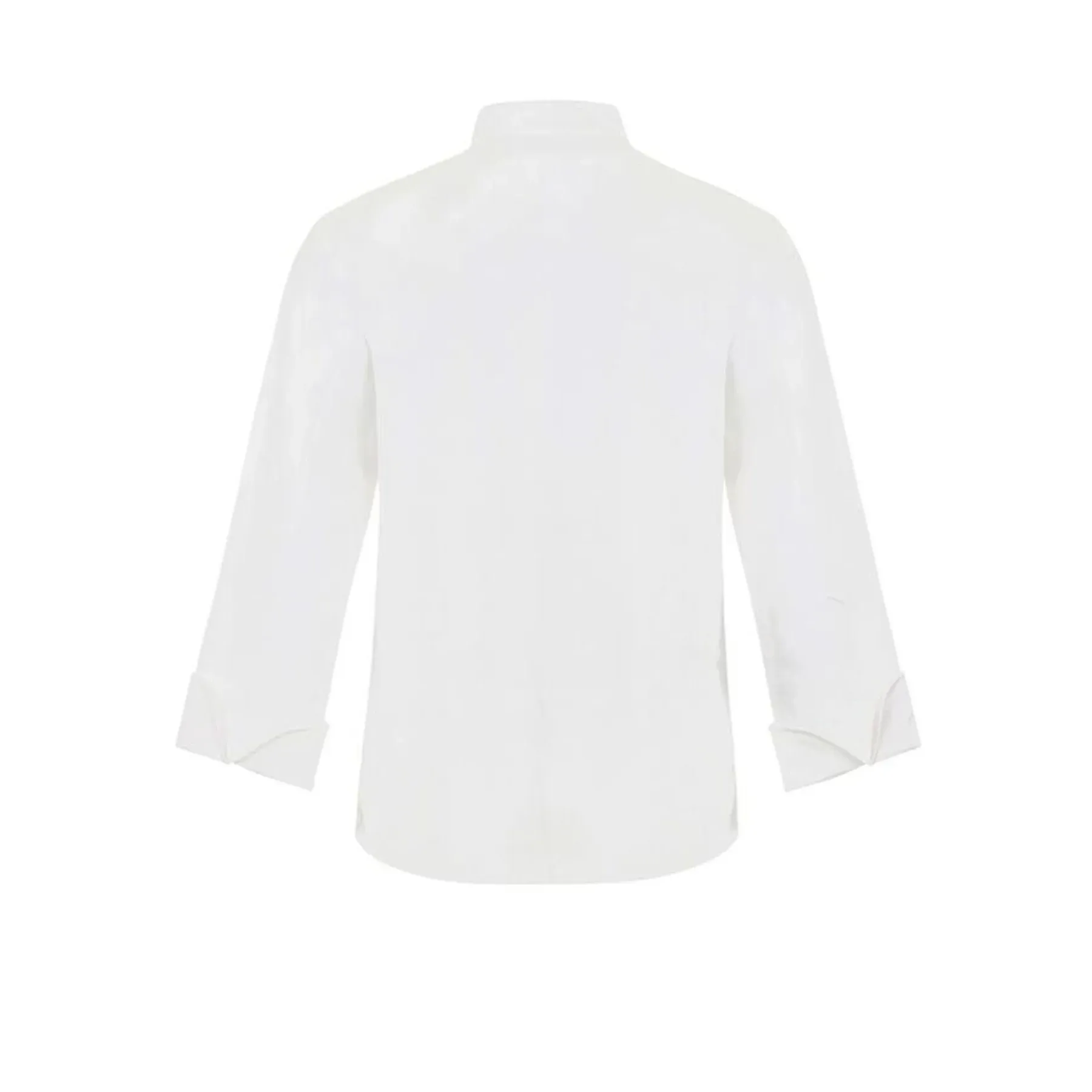 Workcraft Chefscraft Long Sleeve Chefs Tunic With Concealed Front (CJ043) - Image 4