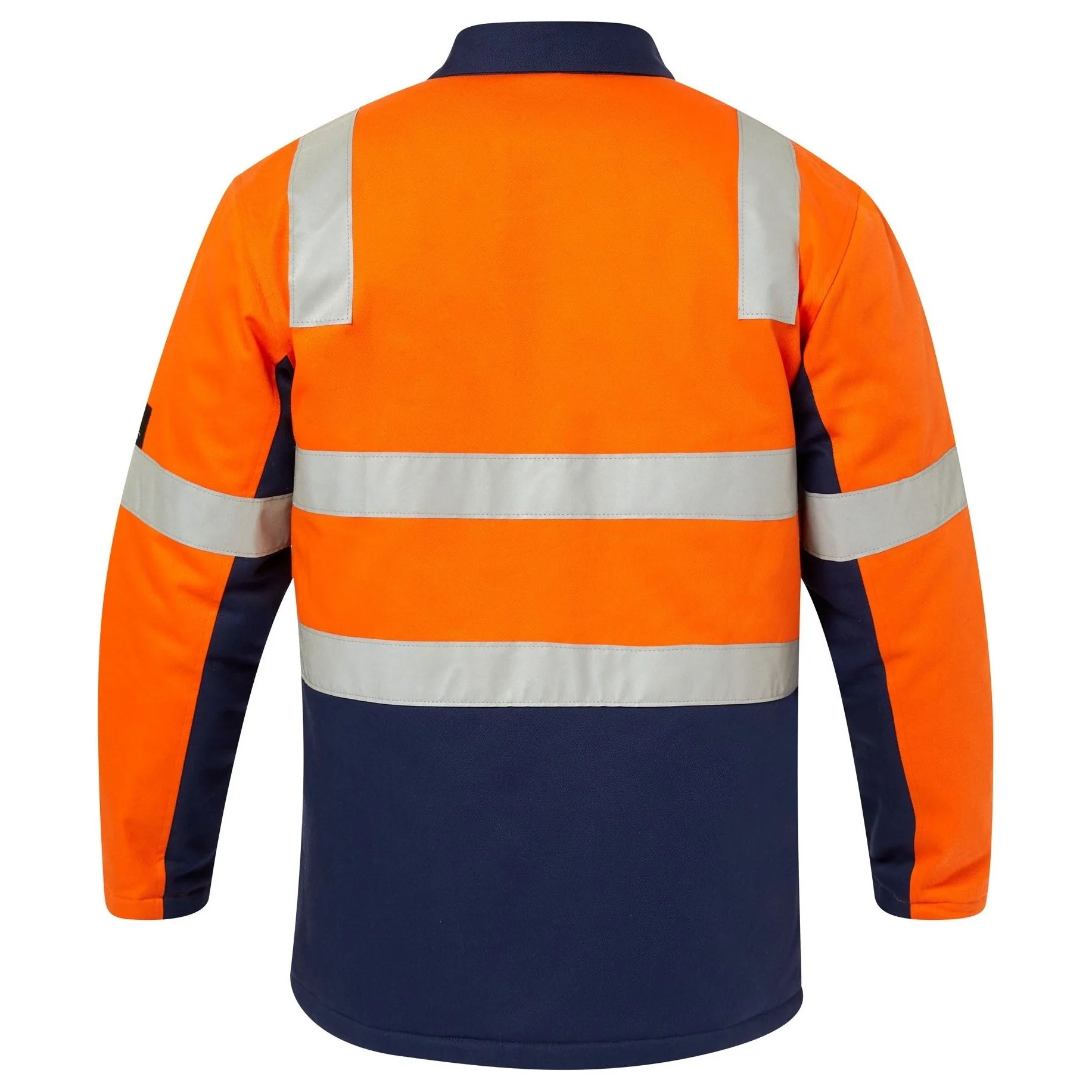 Workcraft Hi Vis Cotton Reflective Jacket (WJ8019) - Image 2