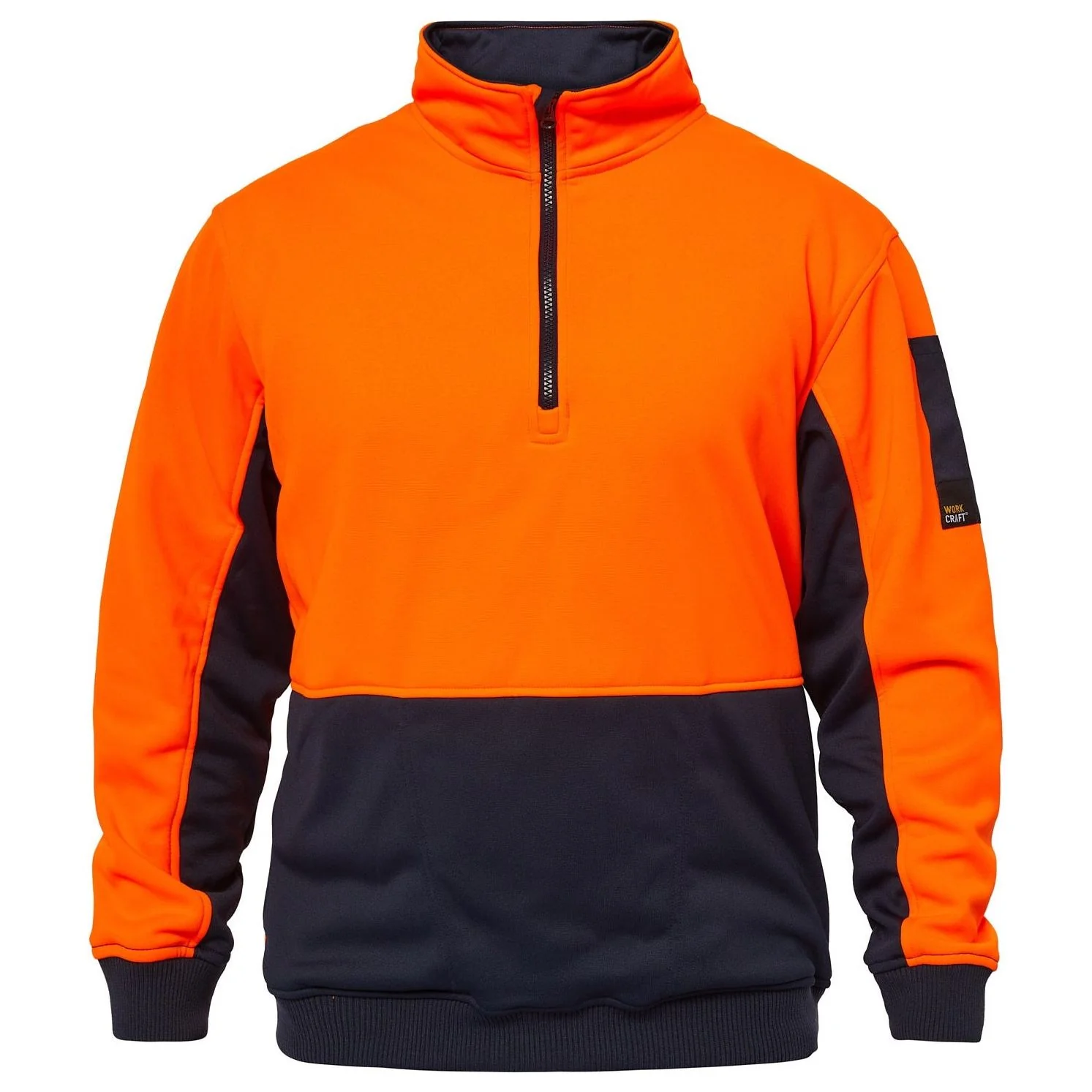 Workcraft Hi Vis Half Zip Pullover (WT8012) - Image 3