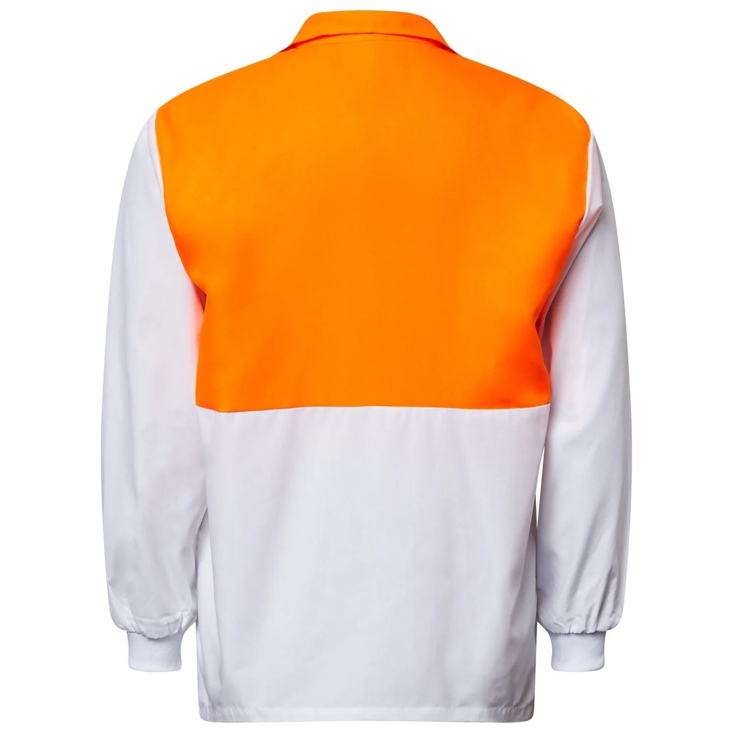 Workcraft Hi Vis Long Sleeve Food Industry Jacshirt With Modesty Insert (WS6072) - Image 2