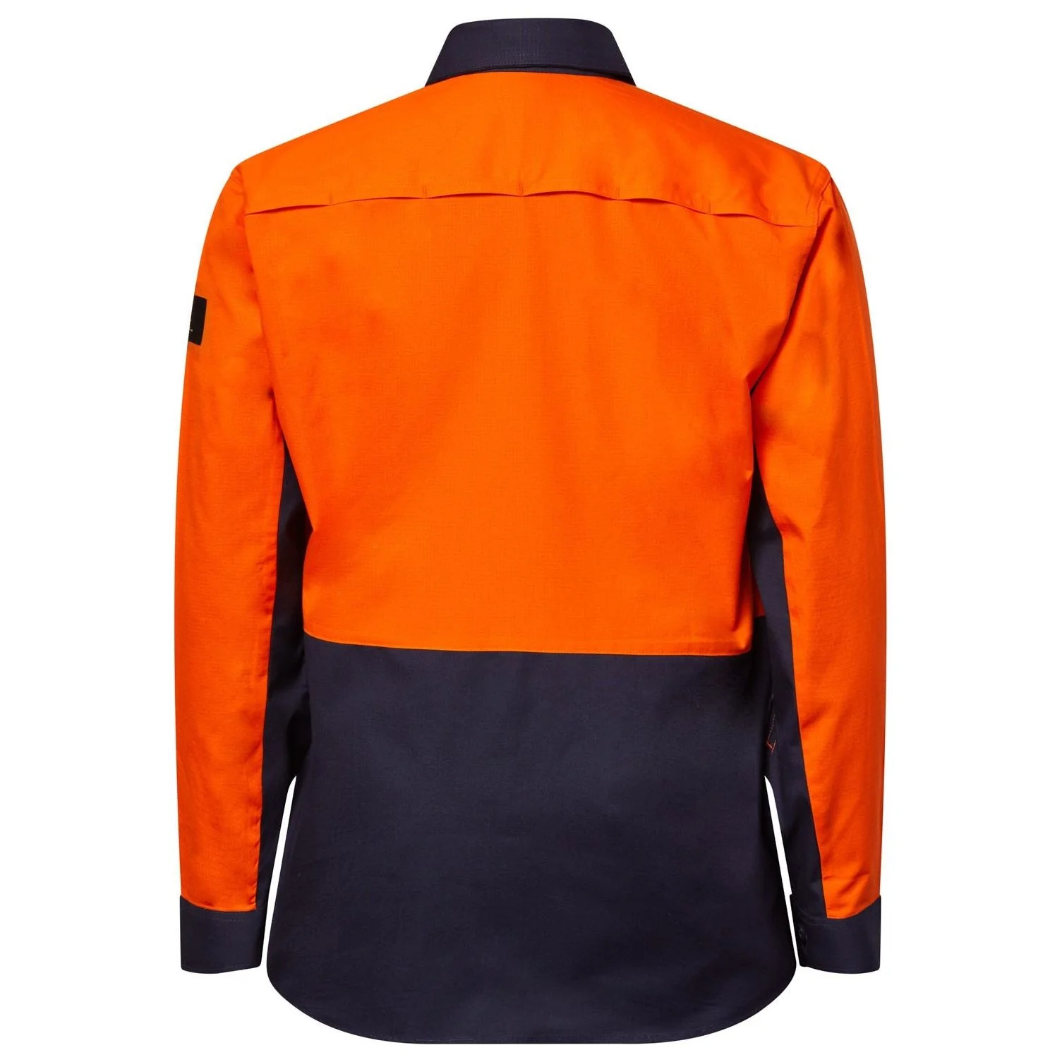 Workcraft Hi Vis Long Sleeve Vented Rip Stop Shirt (WS6066) - Image 4