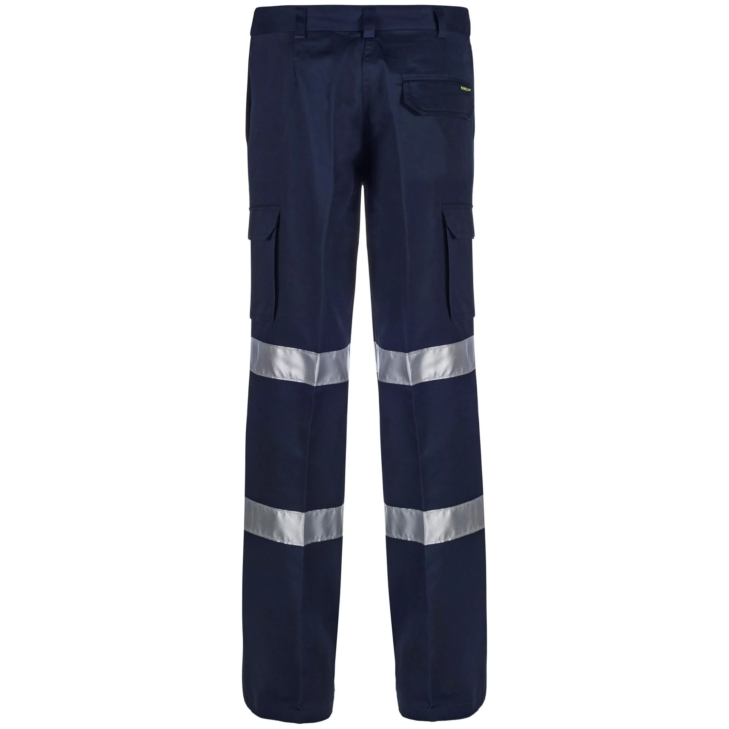 Workcraft Ladies Reflective Mid Weight Cargo Cotton Drill Trouser With Tape (WPL075) - Image 2