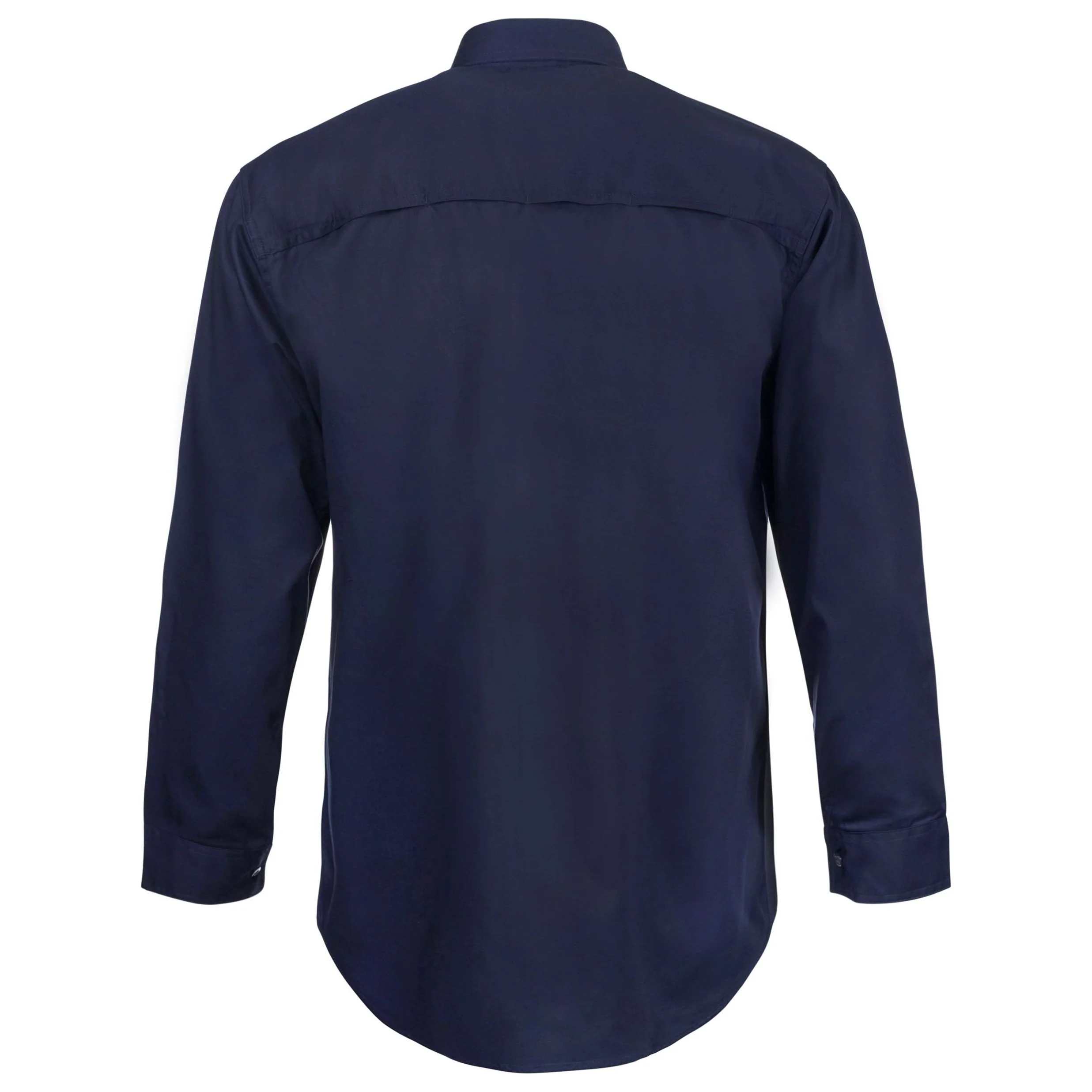 Workcraft Lightweight Long Sleeve Vented Cotton Drill Shirt (WS4011) - Image 4