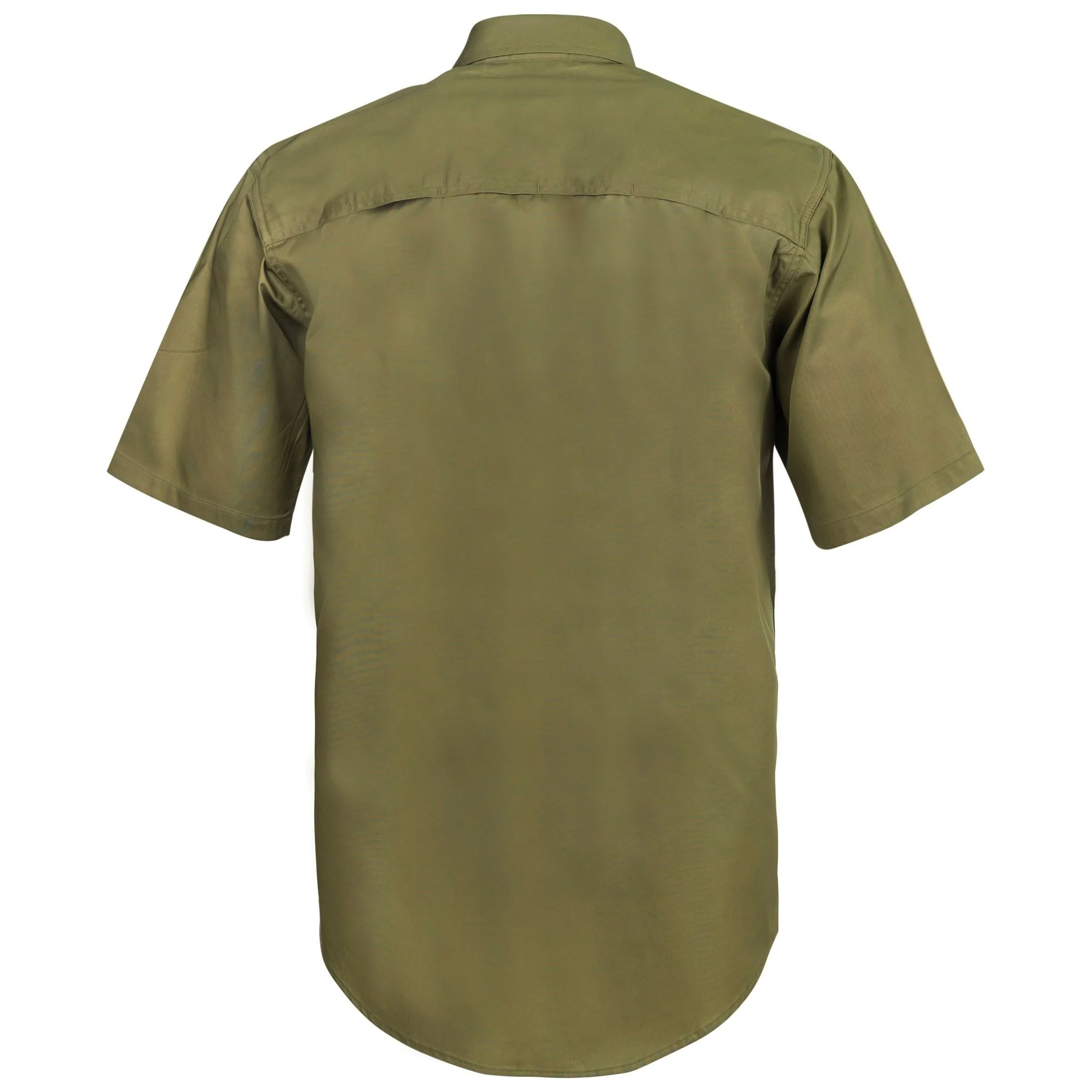 Workcraft Lightweight Short Sleeve Vented Cotton Drill Shirt (WS4012) - Image 4