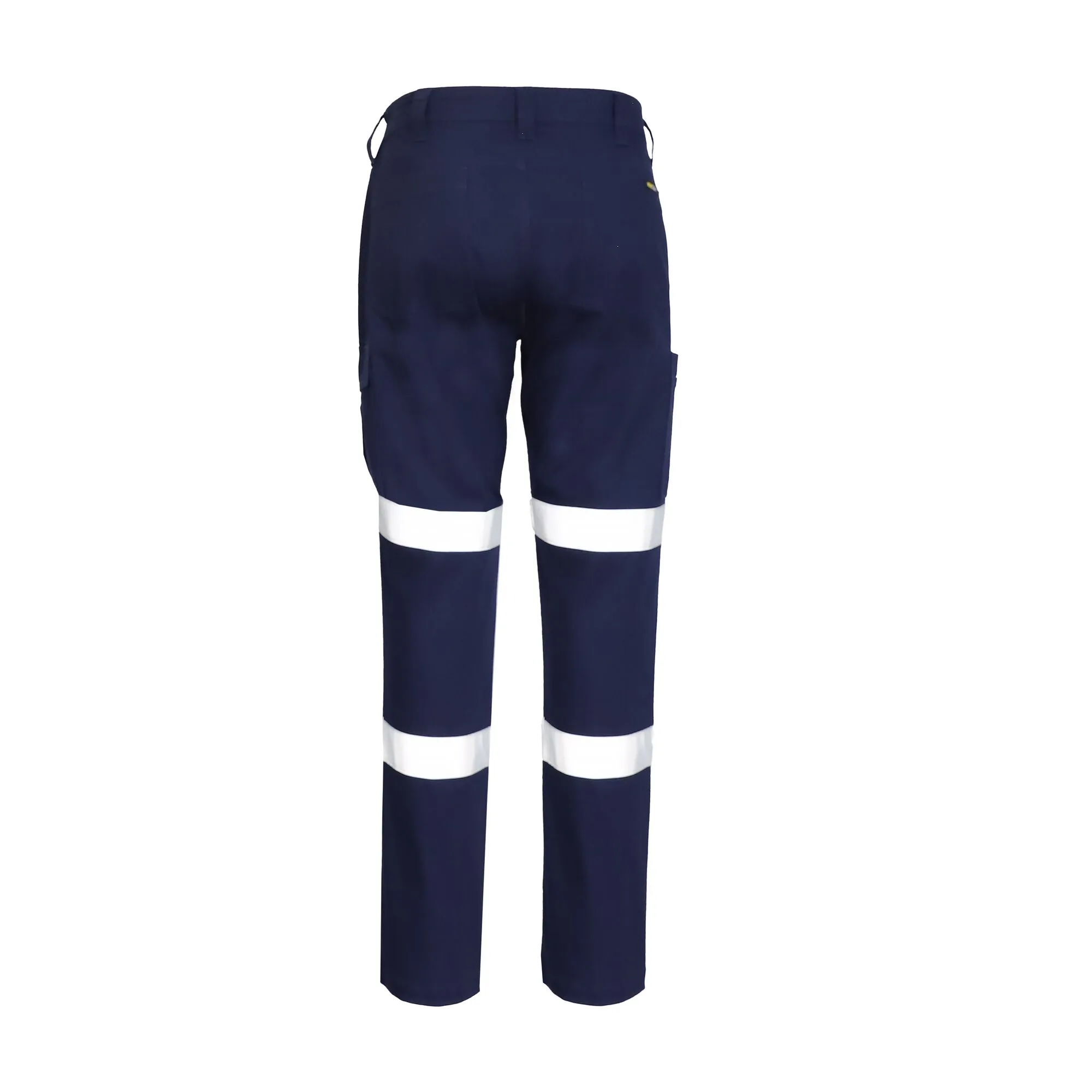 Workcraft Mens Stretch Drill Cargo Pants With Tape (WP4075) - Image 2