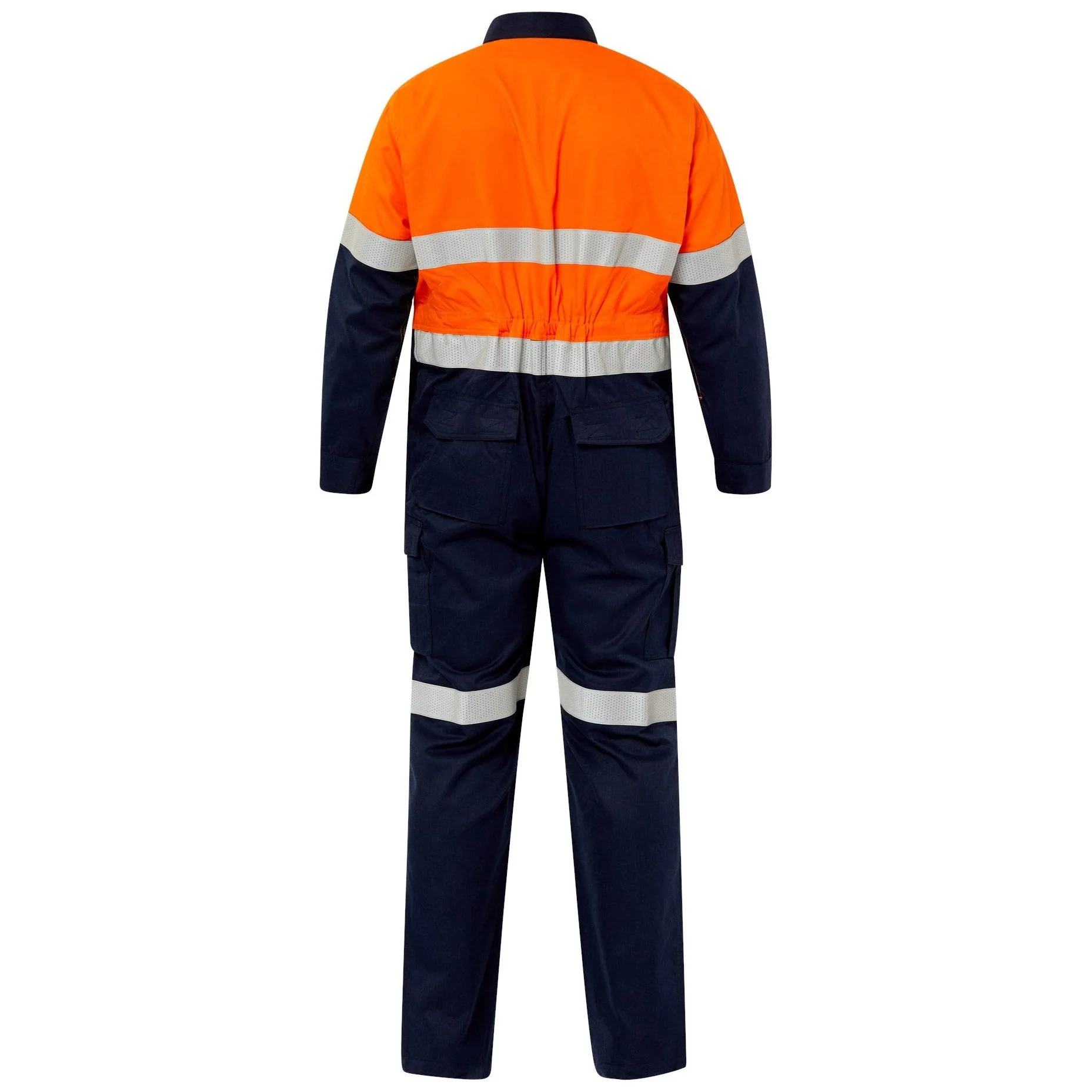 Workcraft Torrent HRC2 Hi Vis Two Tone Coverall with FR Reflective Tape (FCT005A) - Image 4
